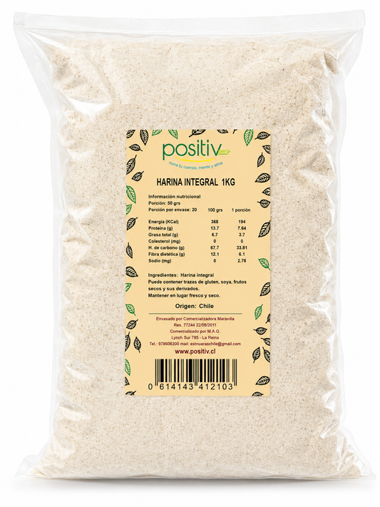 Harina Integral 1 Kilo