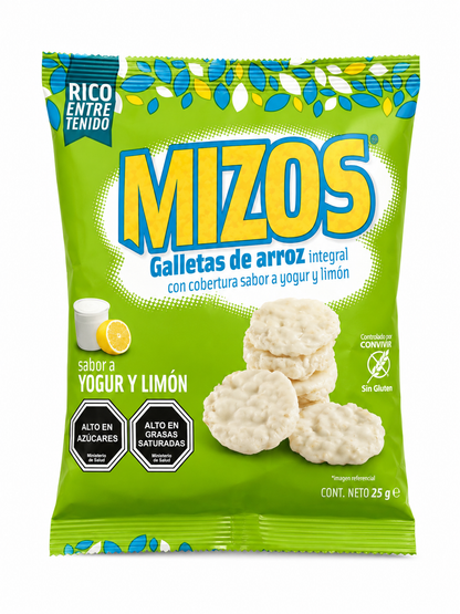 Galleta Arroz Yoghurt Limón 25 grs