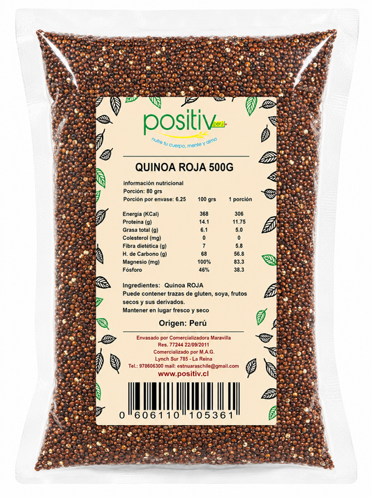 Quinoa Roja 500 Grs