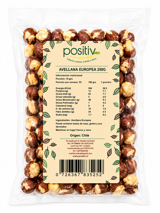 Avellanas Europeas 250 grs