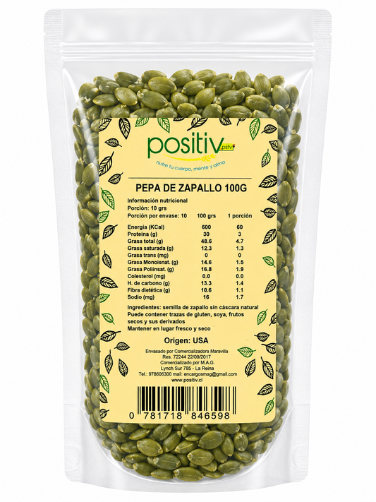 Semilla Zapallo 100 grs