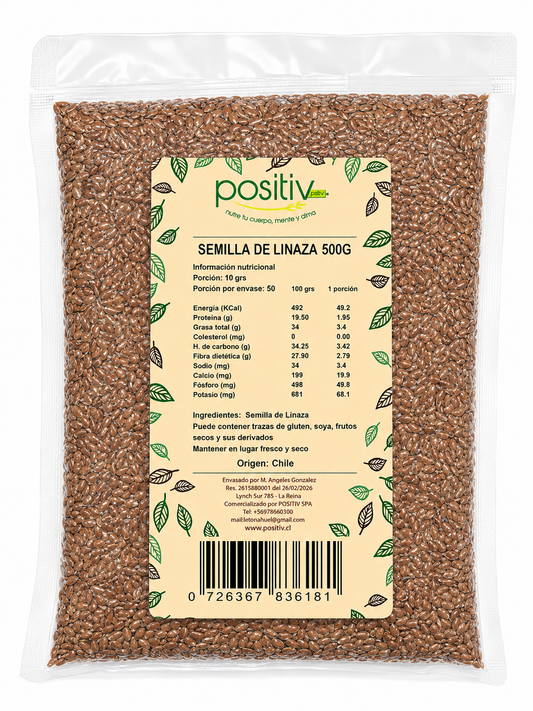Semilla Linaza 500 Grs