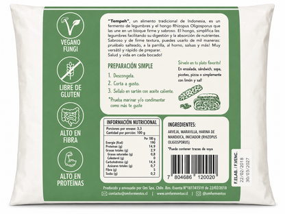 Tempeh Arvejas Maravilla 333 Grs