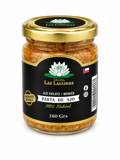 Pasta de Ajo Chilote Merkén 160 Grs
