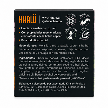 Shampoo Para Barba 60 Grs