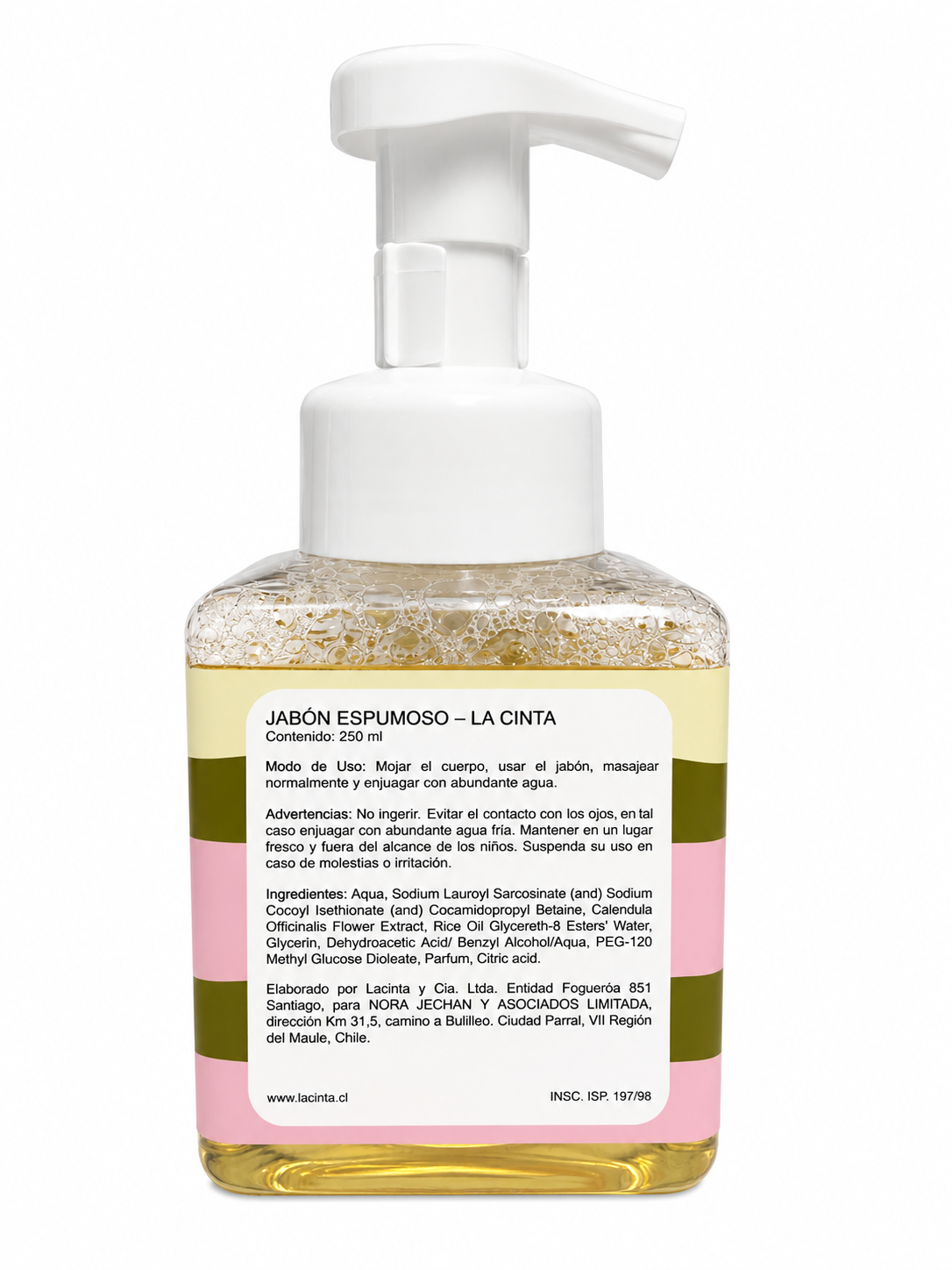 Jabón Espumoso Peonia 250 Ml