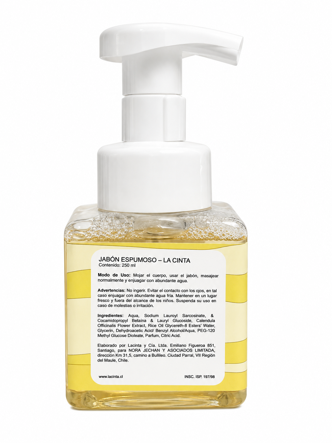 Jabón Espumoso Verbena 250 ml