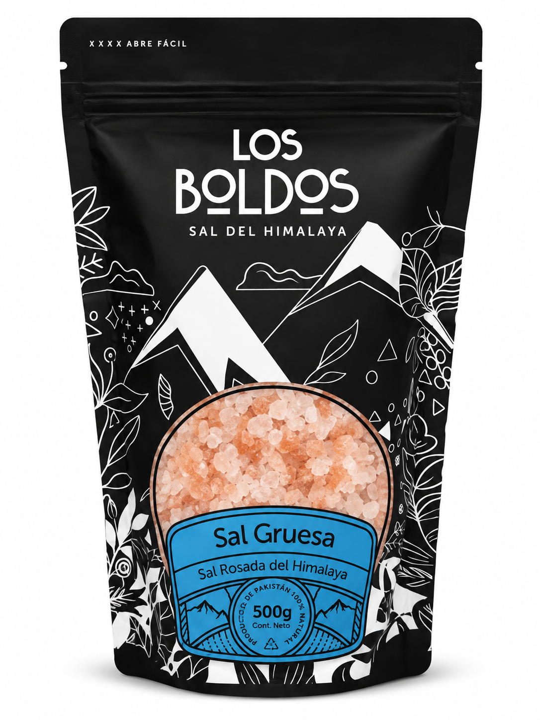 Doypack Sal del Himalaya Gruesa 500 grs