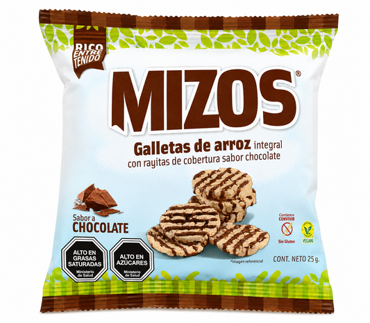 Galleta Arroz Chocolate 25 grs