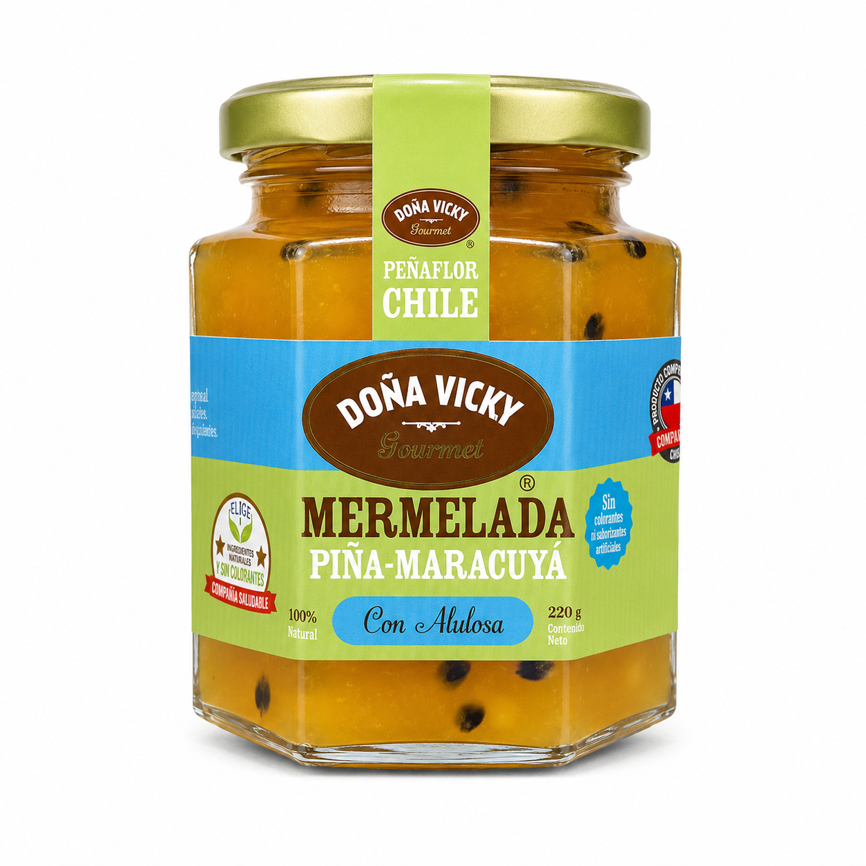 Mermelada Piña Maracuyá 220 grs