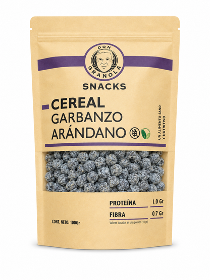 Cereal de Garbanzo y Arándano 100 grs