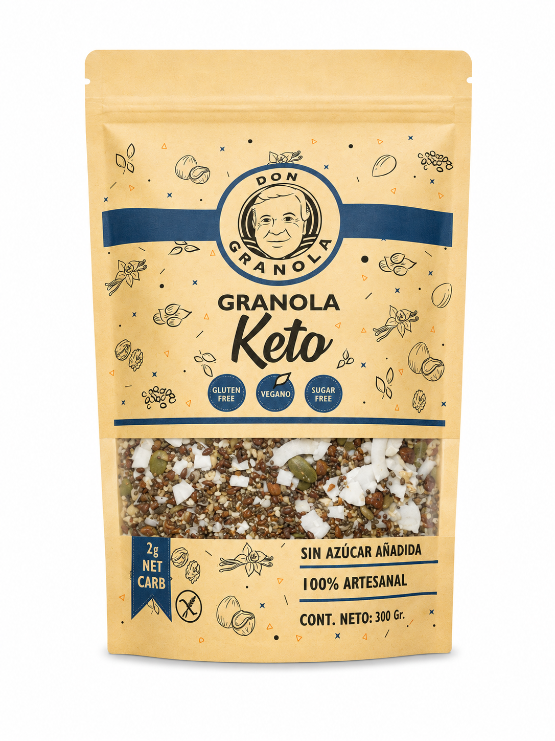 Granola Keto 300 grs