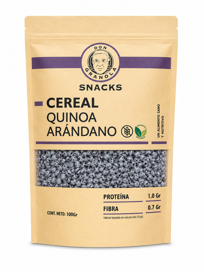 Cereal de Quínoa y Arándano 100 grs