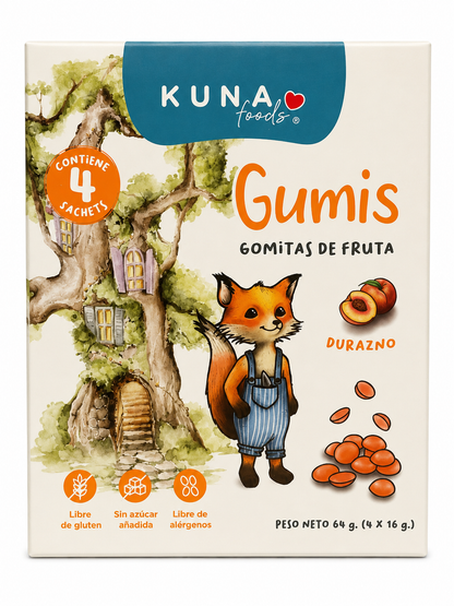 Gumis Durazno 60 grs