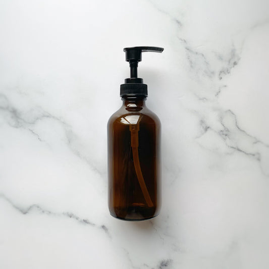 Dispensador Vidrio Ámbar 500 ml