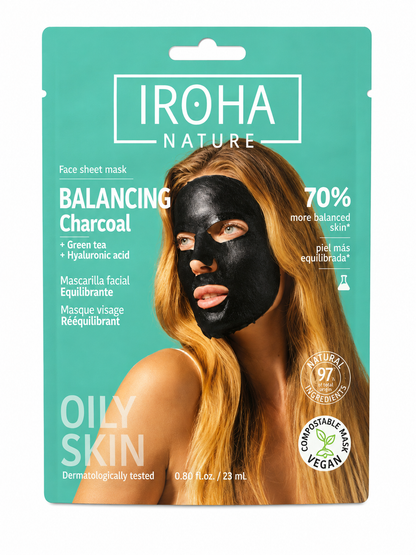 Mascarilla Facial Equilibrante Charcoal