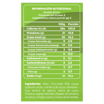 Energy Ball Vegana Proteina 2 unidades - Ketofree