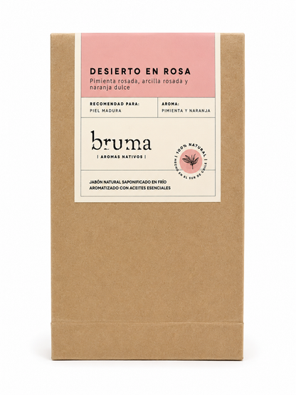Jabón en barra Desierto en Rosa 90 grs