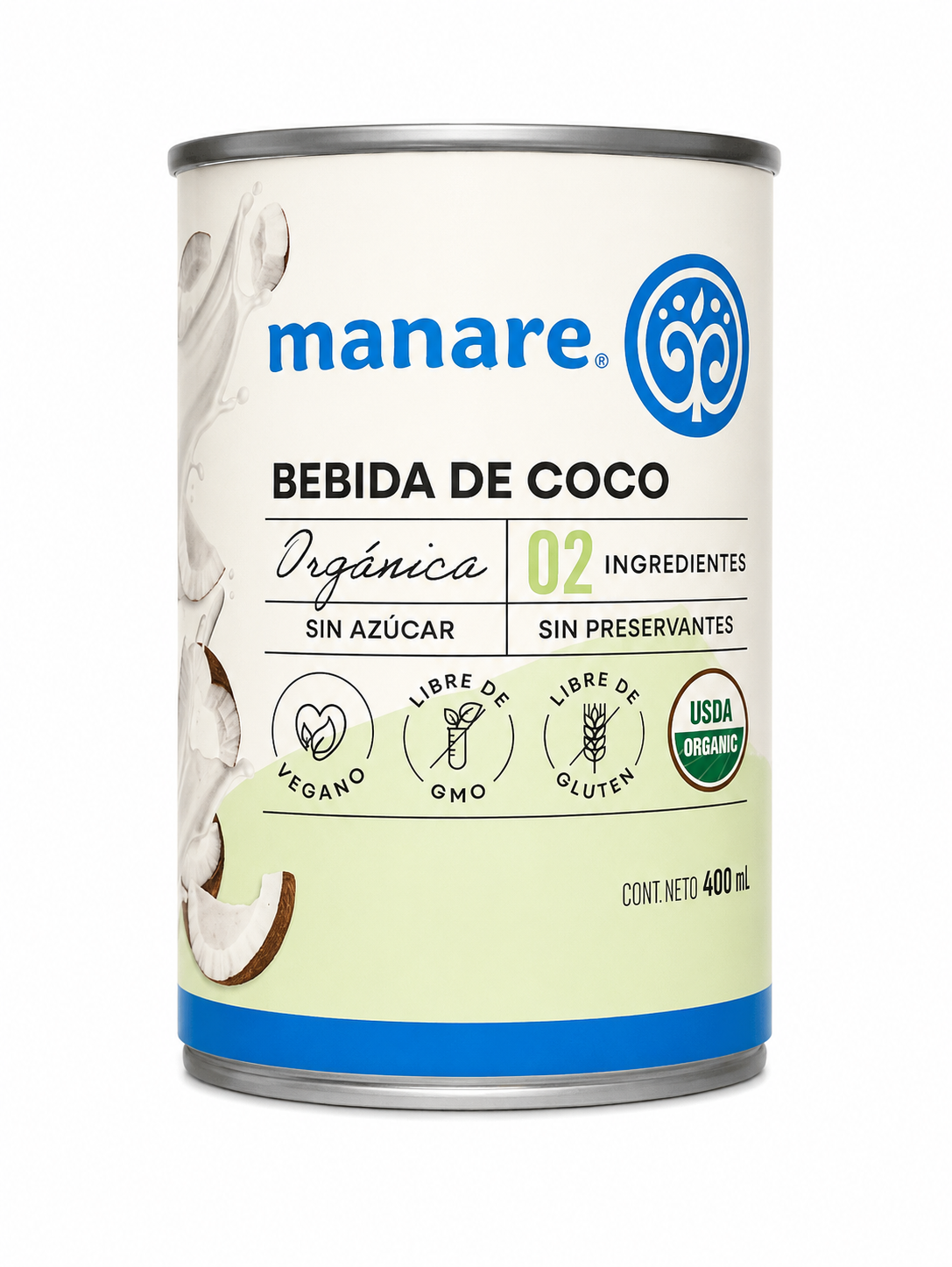 Bebida de Coco Orgánica 400 ml