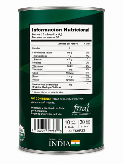 Moringa de Alta Potencia 200 grs