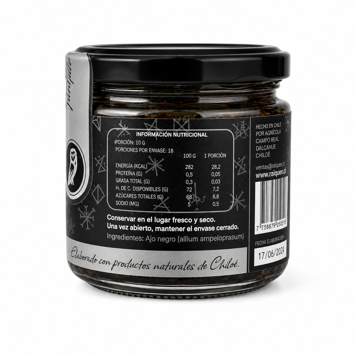 Pasta de Ajo Negro 180 grs