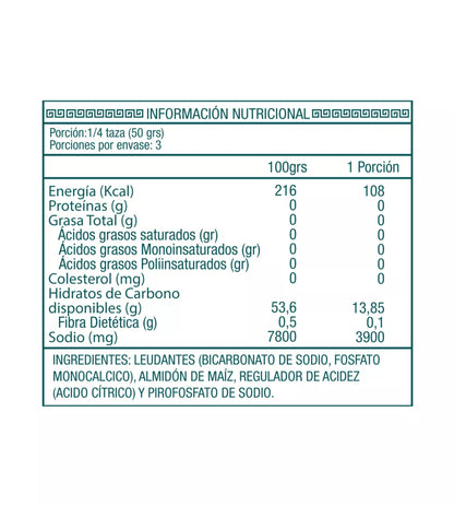Polvos de Hornear 150 grs