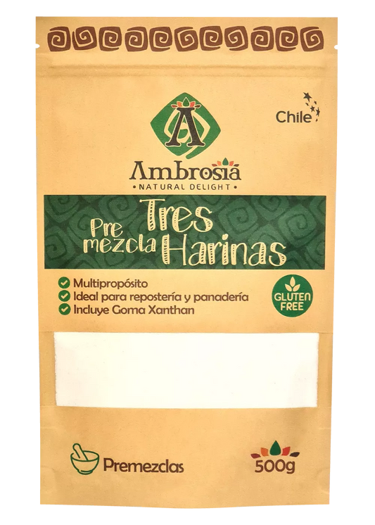 Premezcla 3 harinas 500 grs
