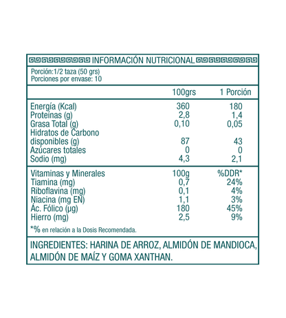 Premezcla 3 Harinas 500 grs - Ambrosia