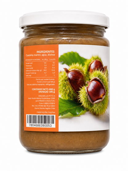 Puré de Castañas con Alulosa 480 grs
