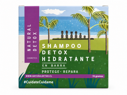 Shampoo en Barra Detox e Hidratante 70 grs