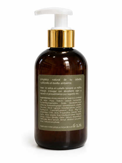 Shampoo Líquido Lavanda y Menta 250 ml