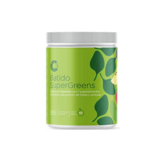 Batido Supergreen 360 grs - Cáscara Foods