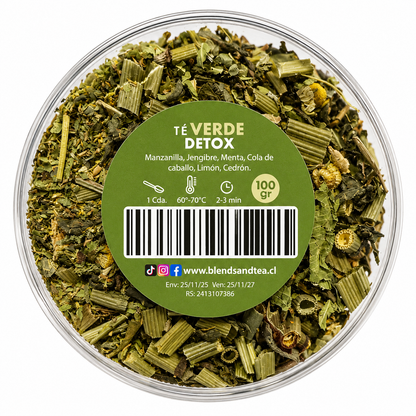 Té Verde Detox 100 grs