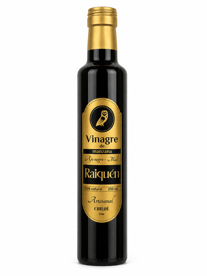 Vinagre de Manzana con Ajo Negro y Miel 250 ml
