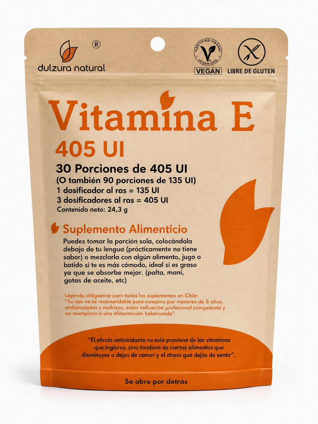 Vitamina E 30 porciones
