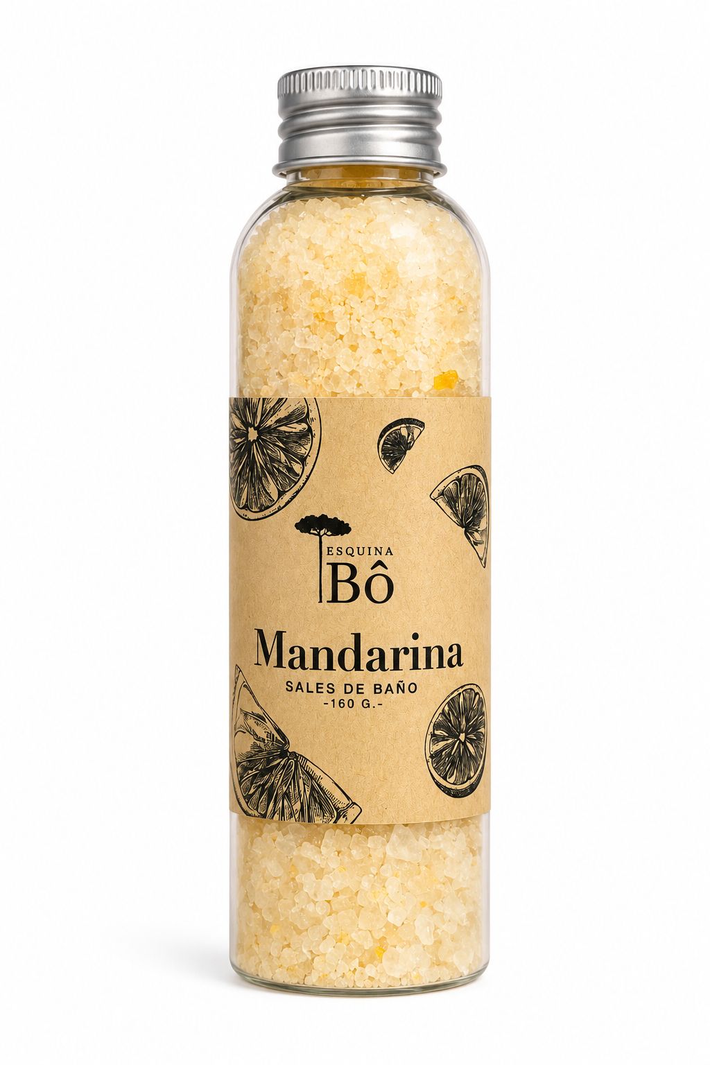 Sal De Baño Mandarina 160 grs