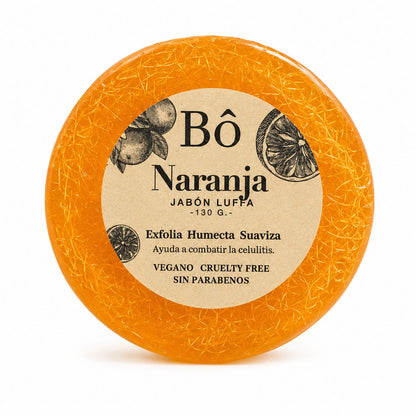 Jabón Luffa Naranja