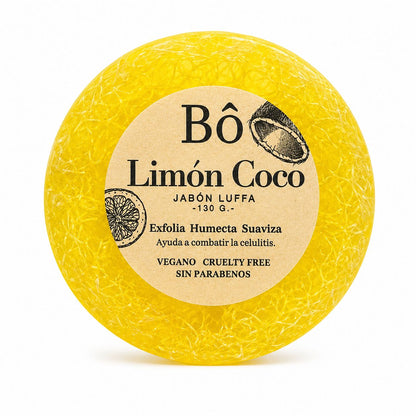 Jabón Luffa Limón Coco
