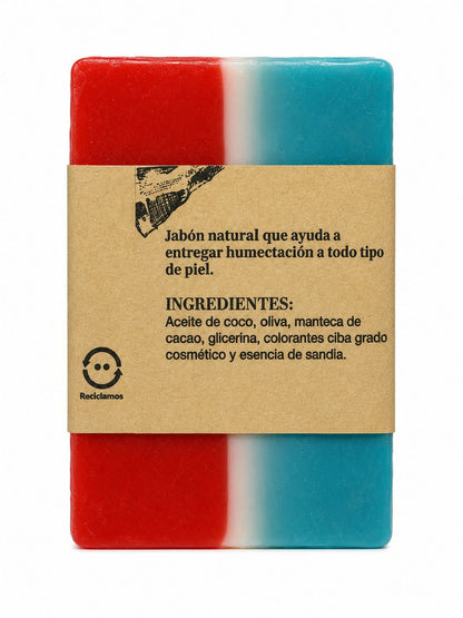 Jabón Natural Sandía 130 grs