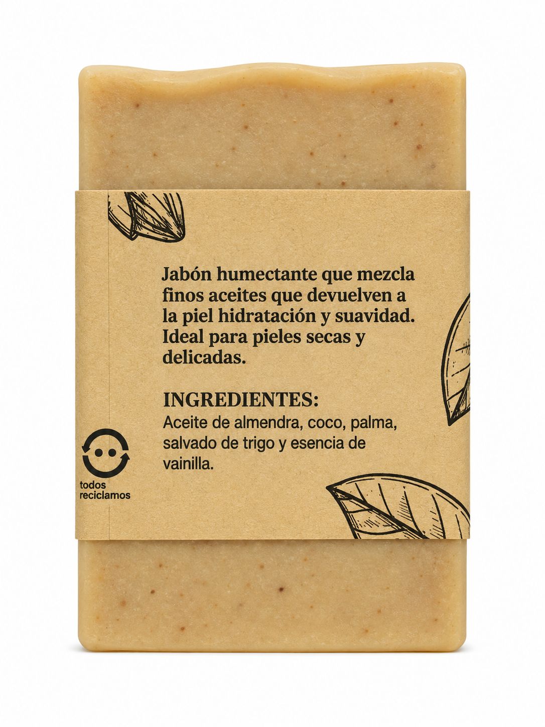 Jabón Natural Almendra 130 grs