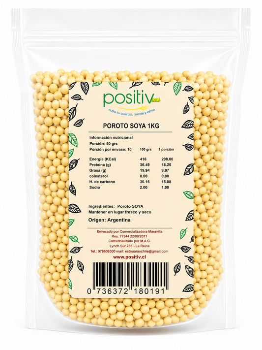 Poroto Soya 1 Kilo