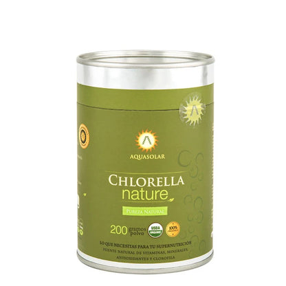 Chlorella Nature Polvo 200 grs - Aquasolar