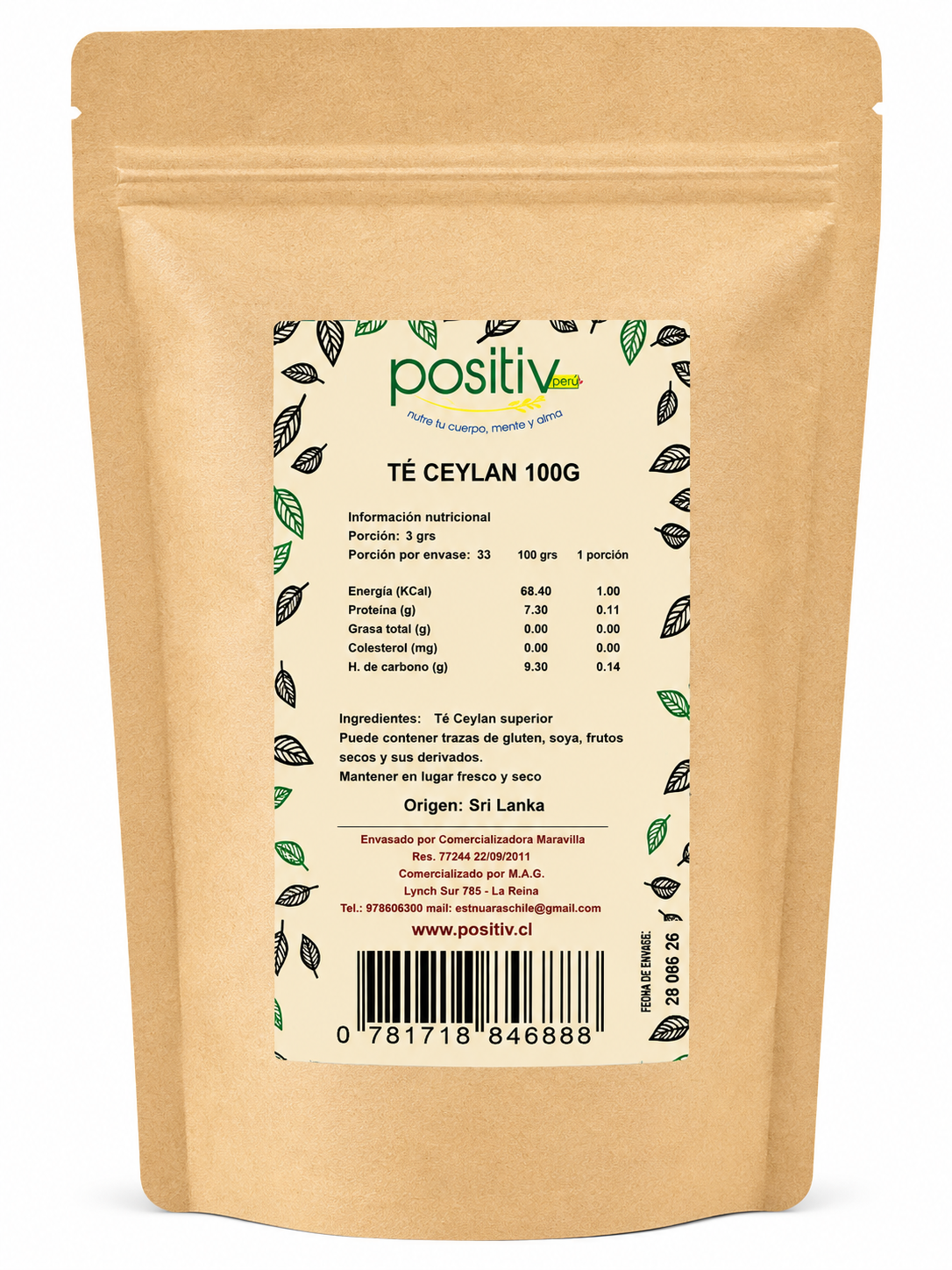 Te Ceylan 100 Grs