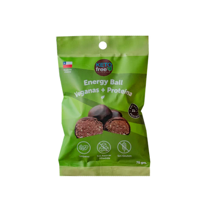 Energy Ball Vegana Proteina 2 unidades - Ketofree