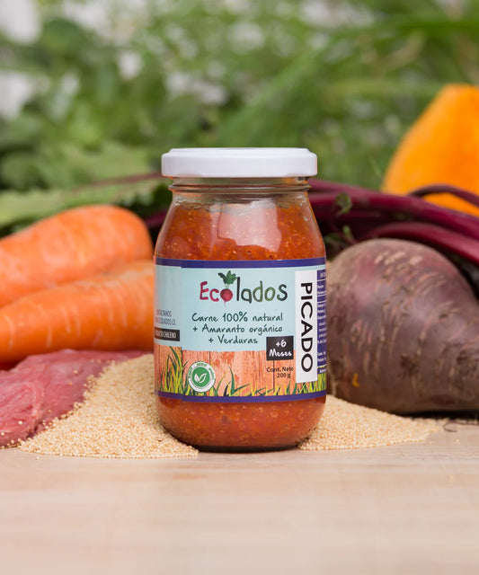 Picado Carne Amaranto 200 grs - Ecolados